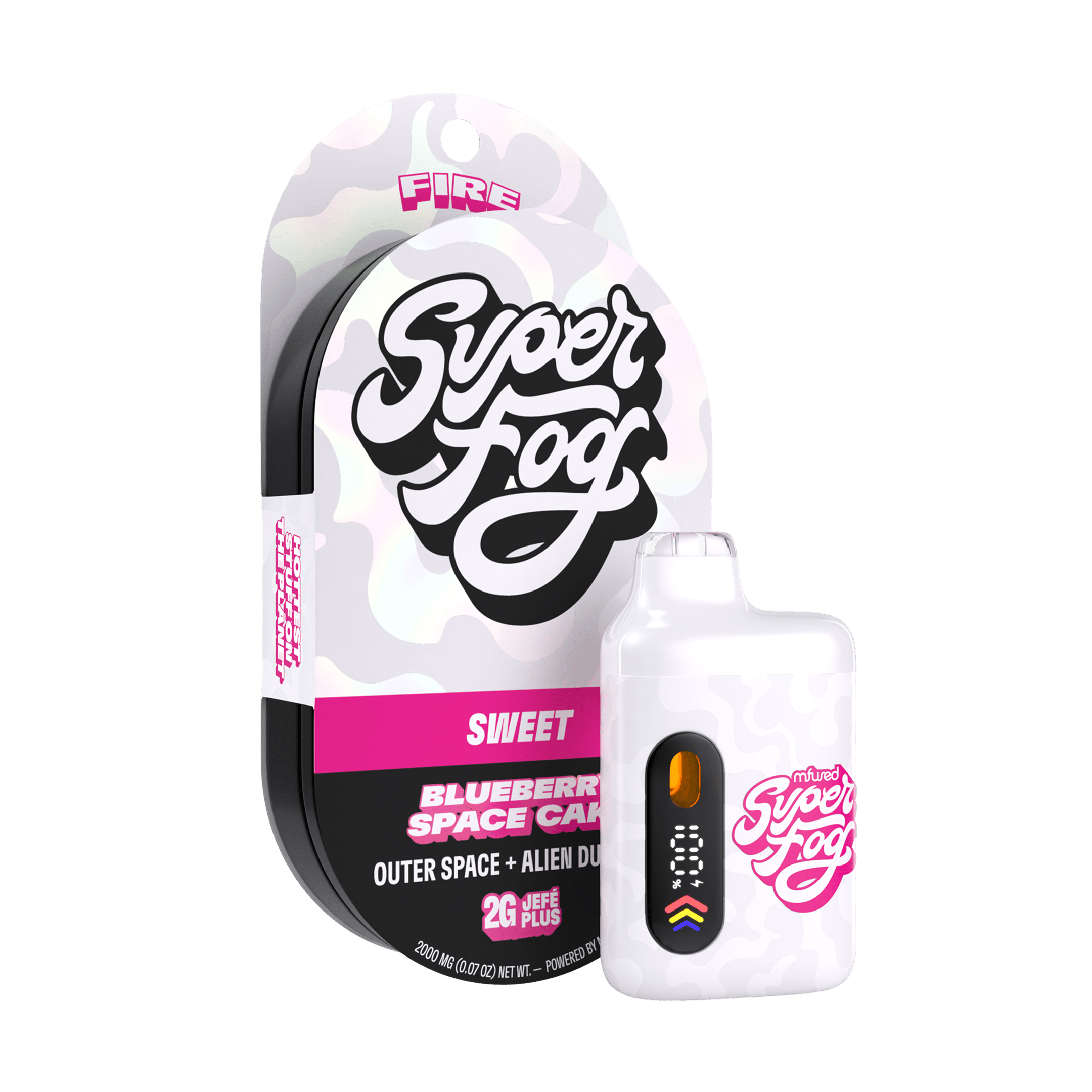 BLUEBERRY SPACECAKE -FIRE JEFE XL PLUS - 2 g
