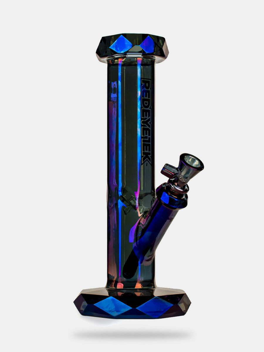 RED EYE TEK - 12" RAINBOW METALLIC TERMINATOR BONG - DRACO