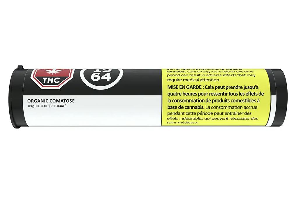 1964 - ORGANIC COMATOSE PRE-ROLL 1x1g
