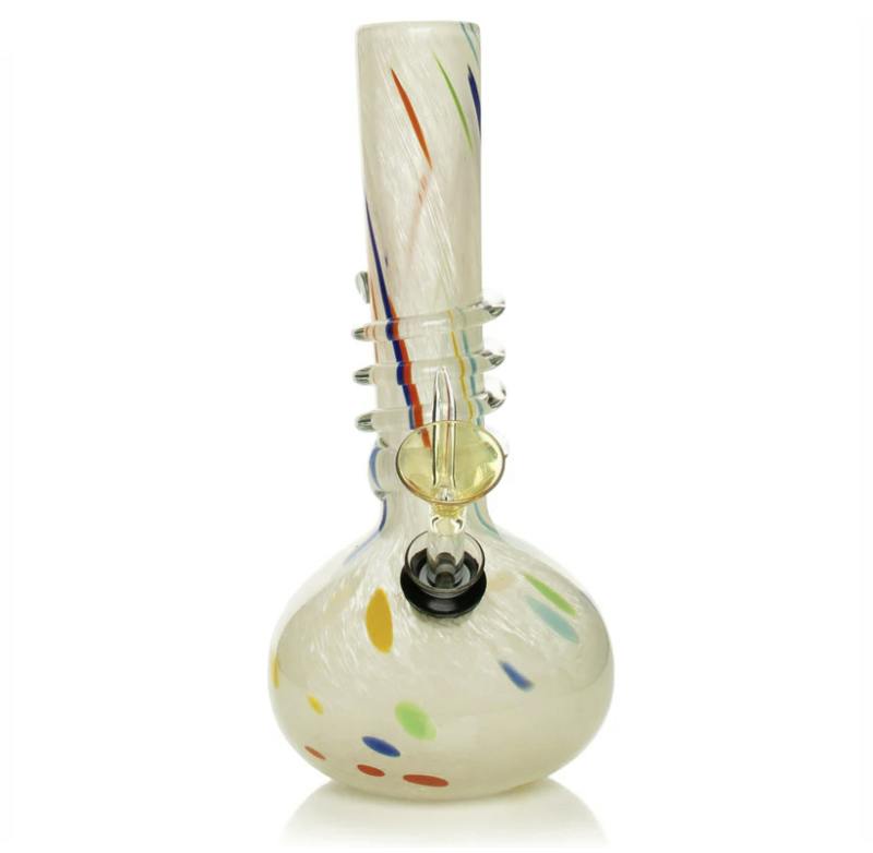 7" Tall Retro Glass Original Tube W/Wrap
