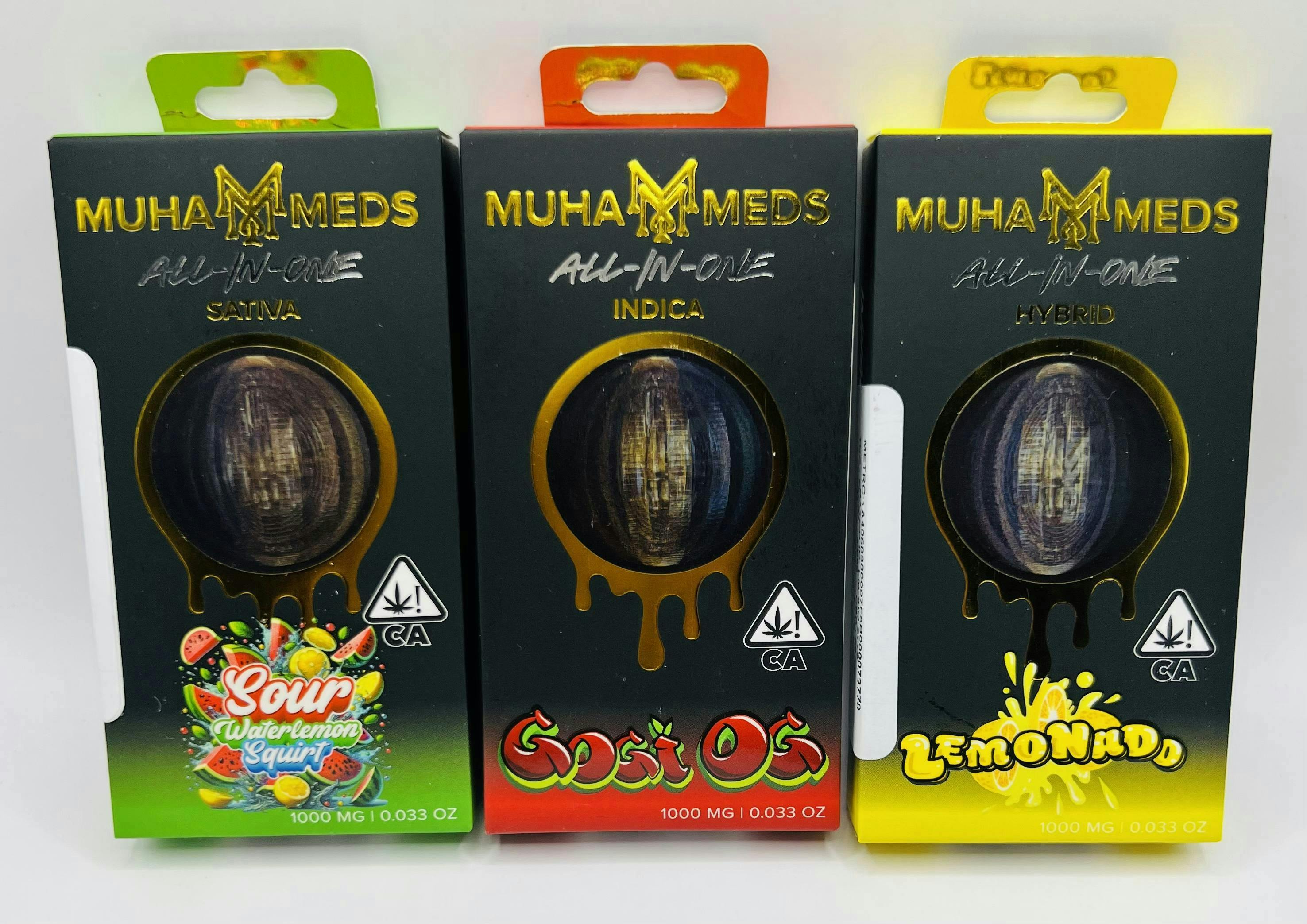 Muha Meds 1.0g Disposable - (I) Blueberry Cookies 1g Disposable