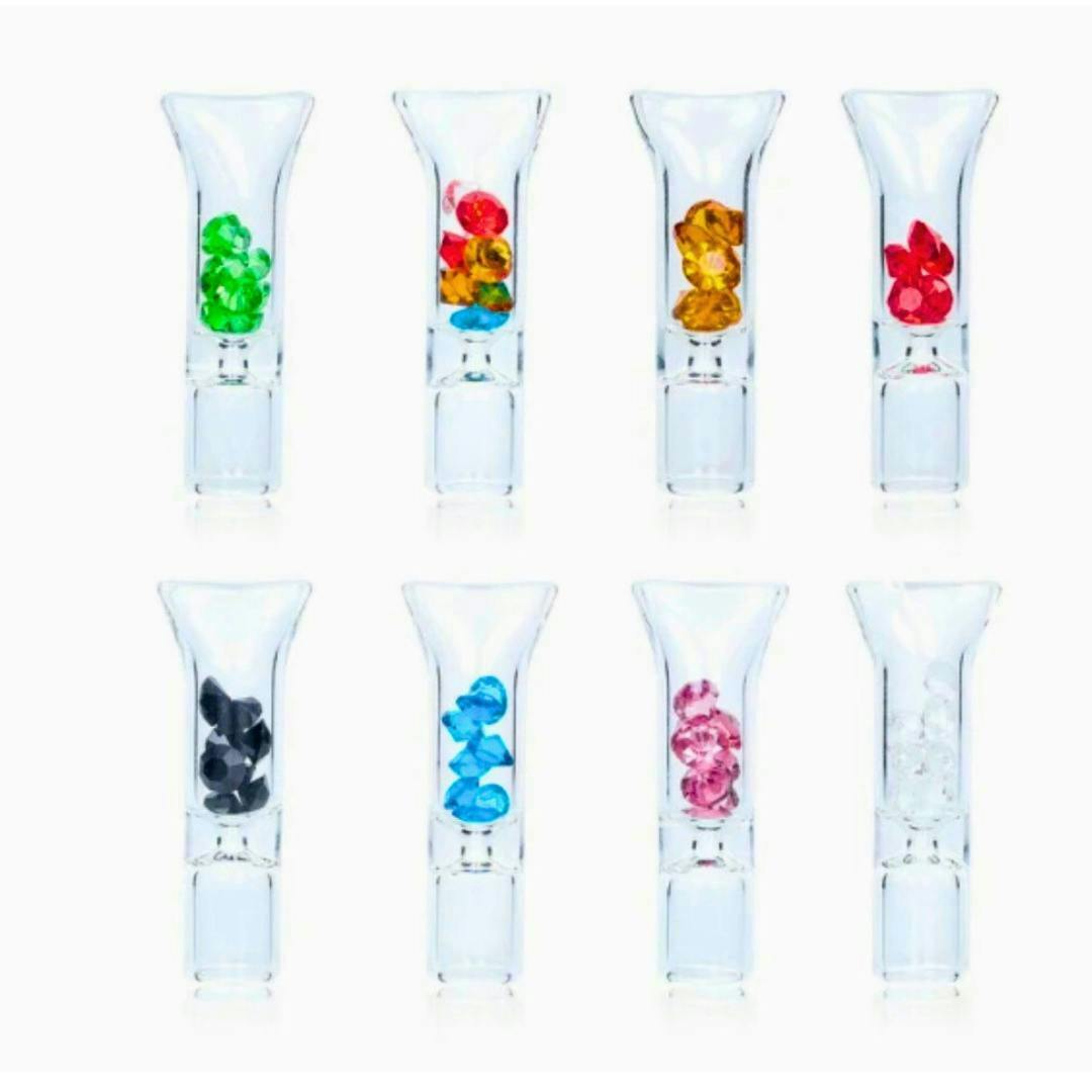 Single Glass Tip w/ Gems XL