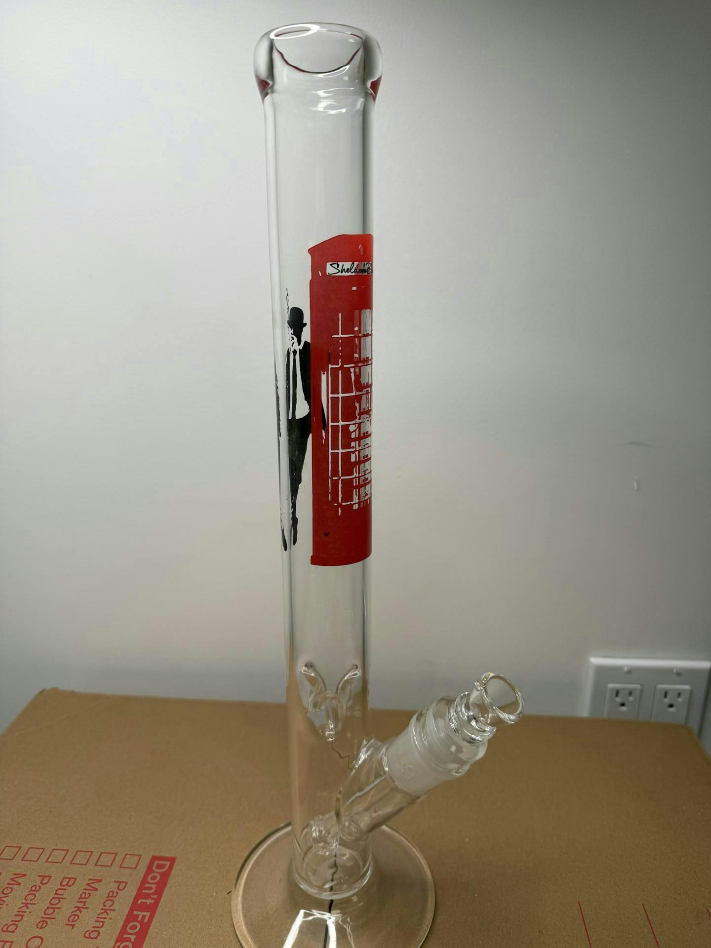 Sheldon Black - 19' Straight Gasso 50x5 London Label