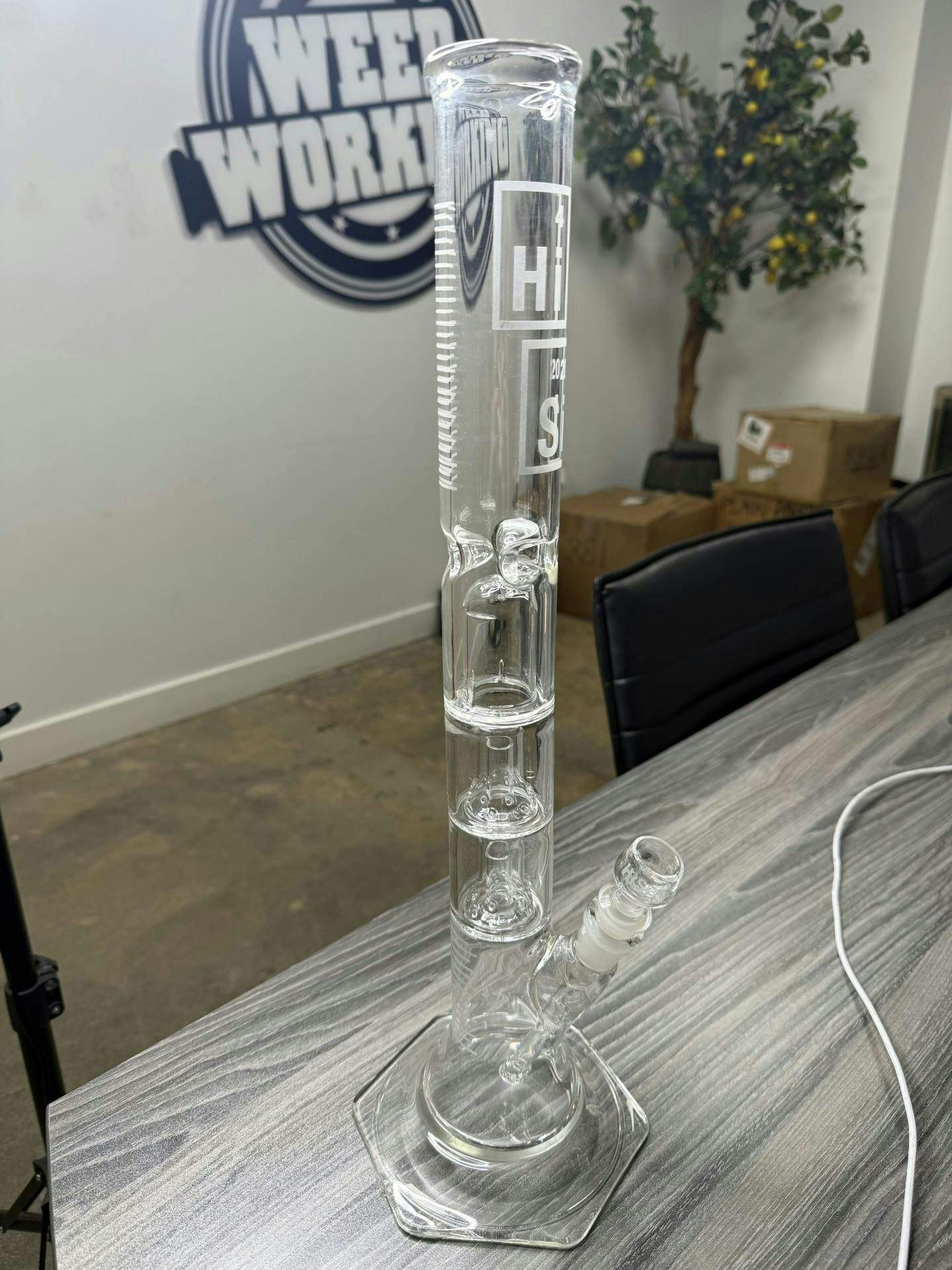 HISI - 22" Double Bell Perc Straight