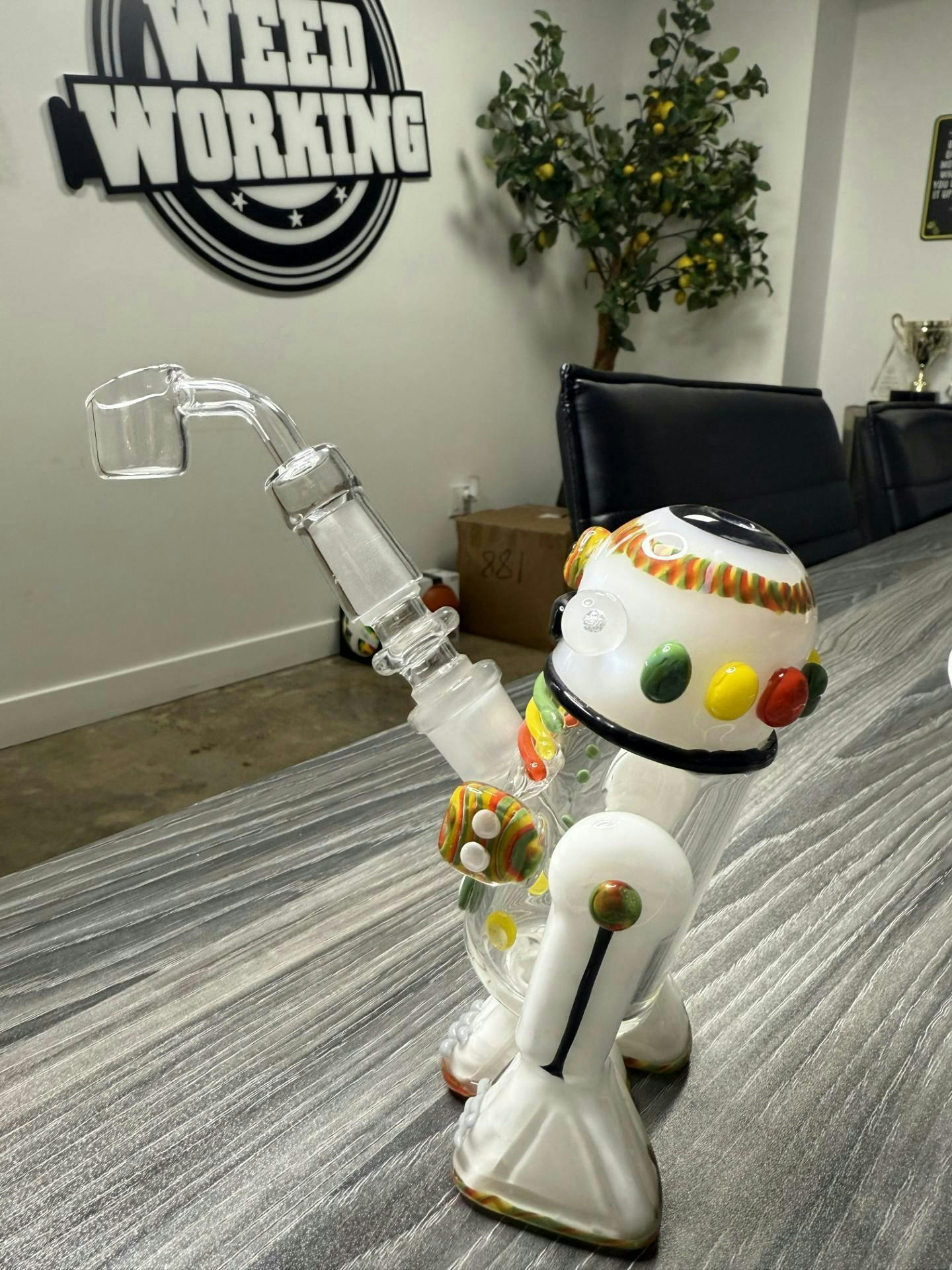 Empire Glass - Rasta R2D2