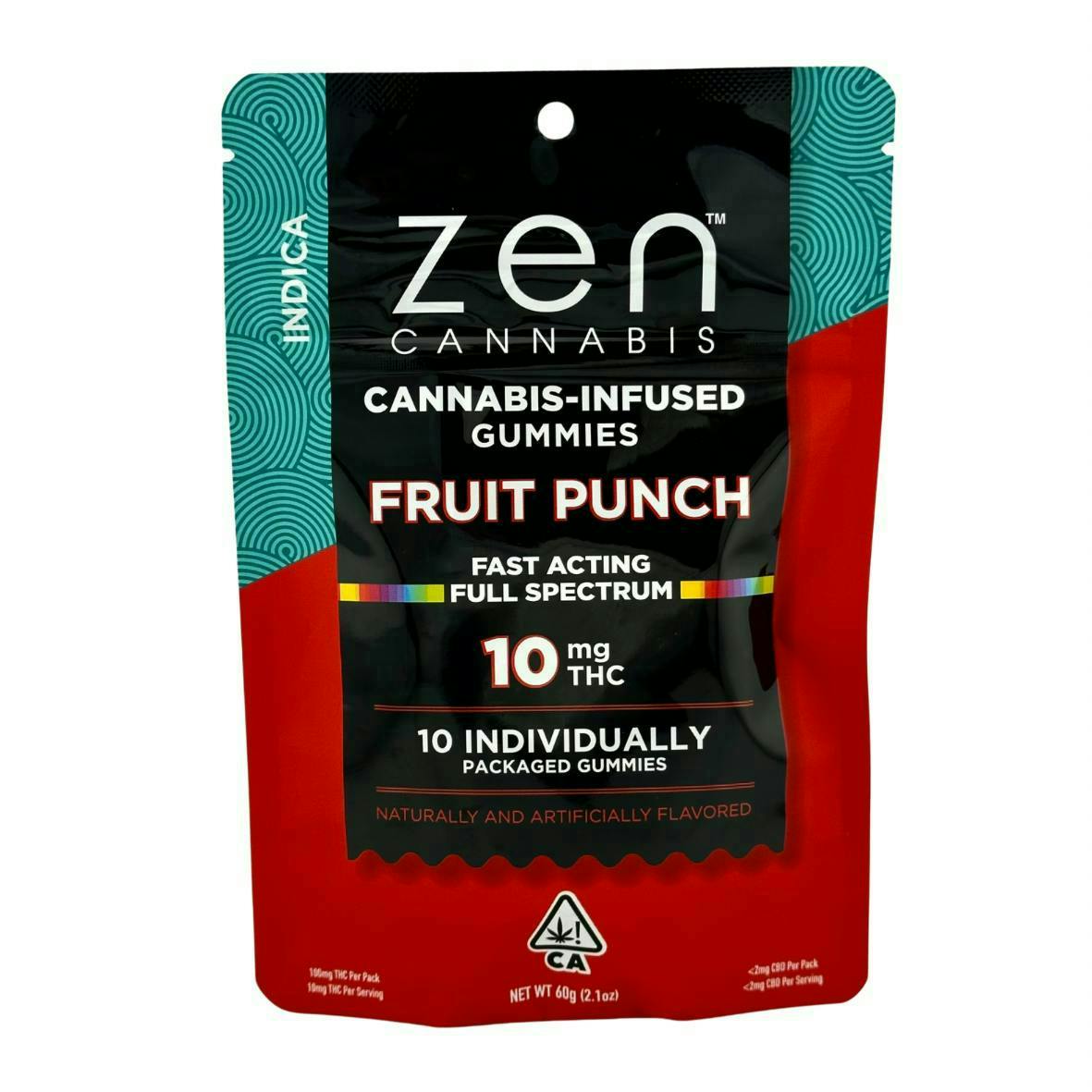 Fruit Punch Indica Single Gummy