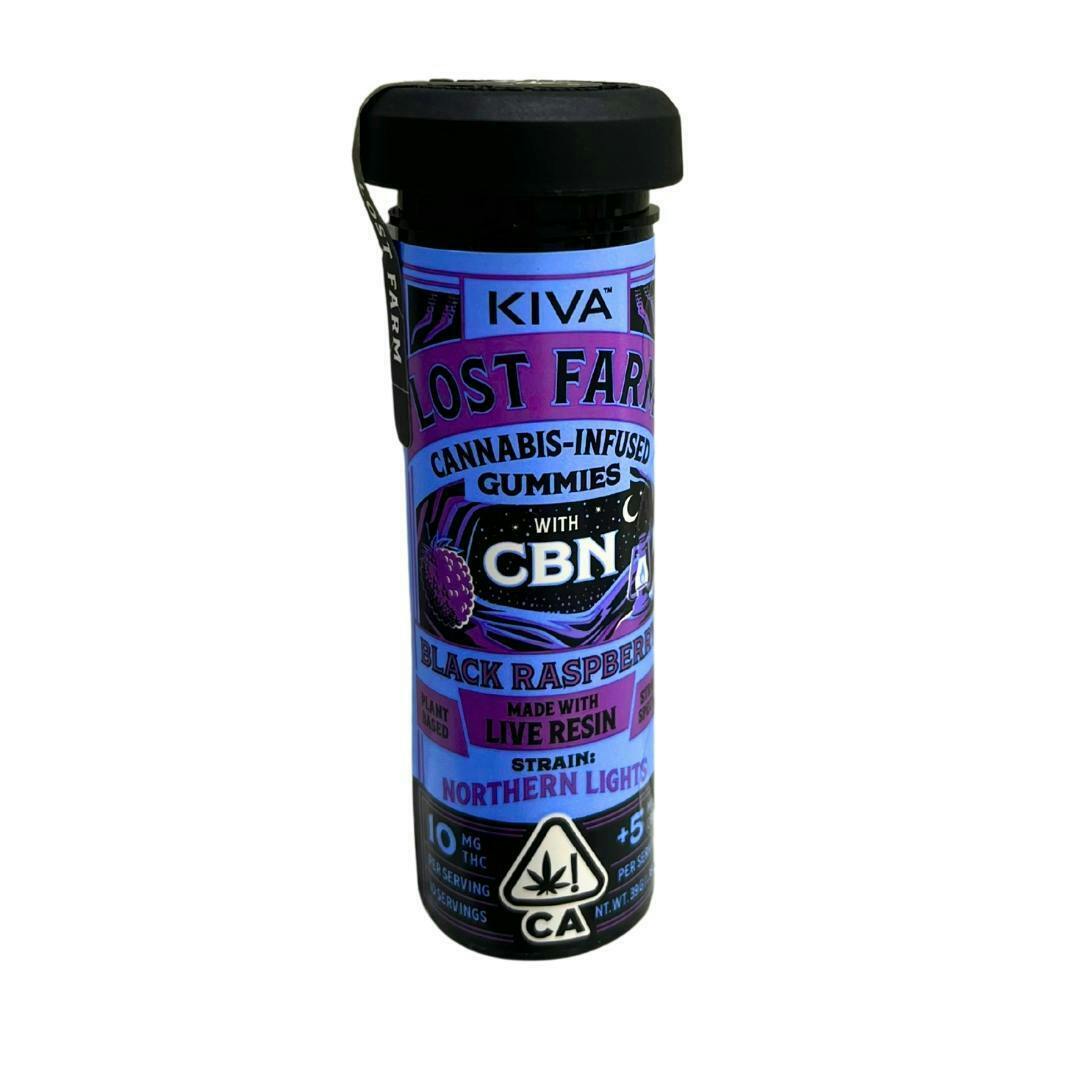 Lost Farm - Black Raspberry Northern Lights CBN 10:5 — 10 Pack100mg