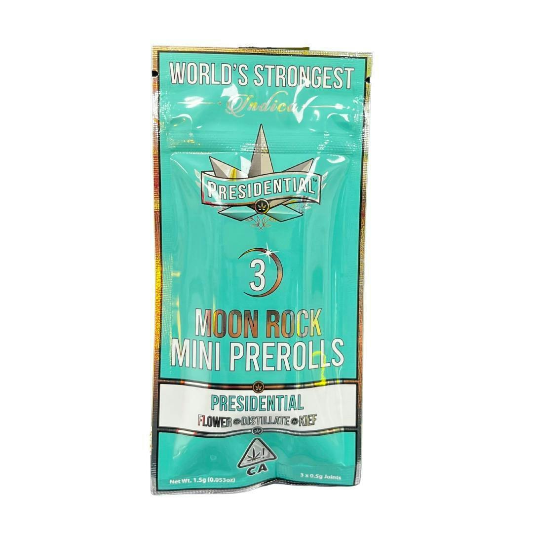 Presidential - Presidential OG 3 Pack Moon Rock Preroll Mini's - 2.1 grams