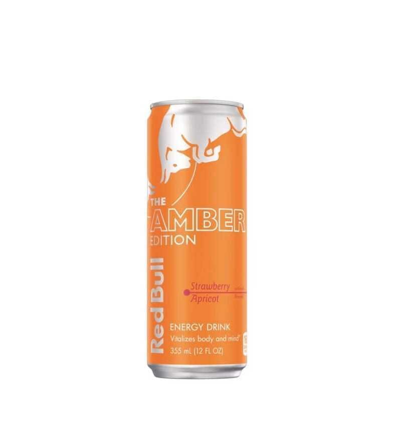 RED BULL: Amber Strawberry Apricot Edition Red Bull