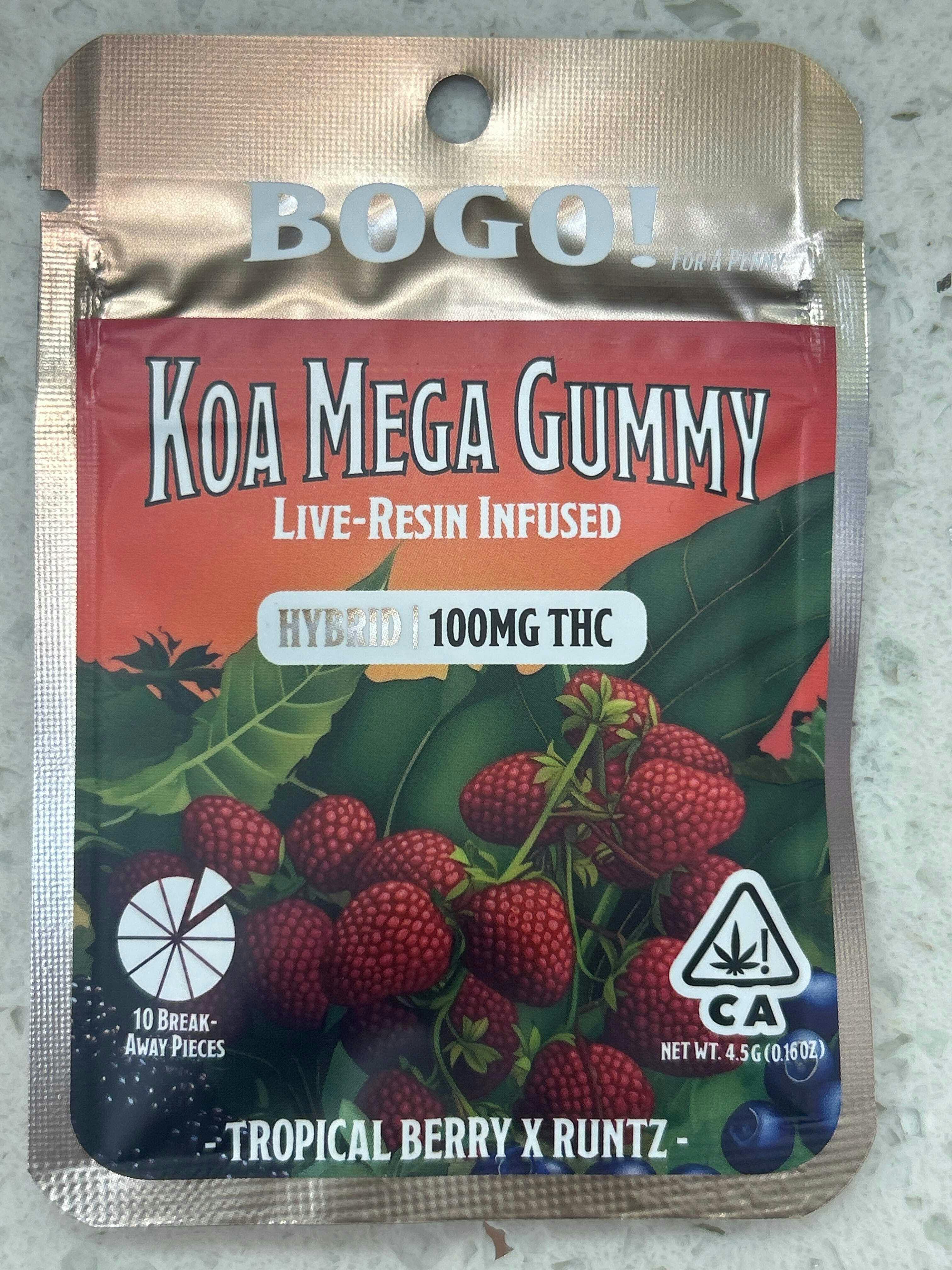 KOA - Tropical Berry x Runtz: With Every Purchase