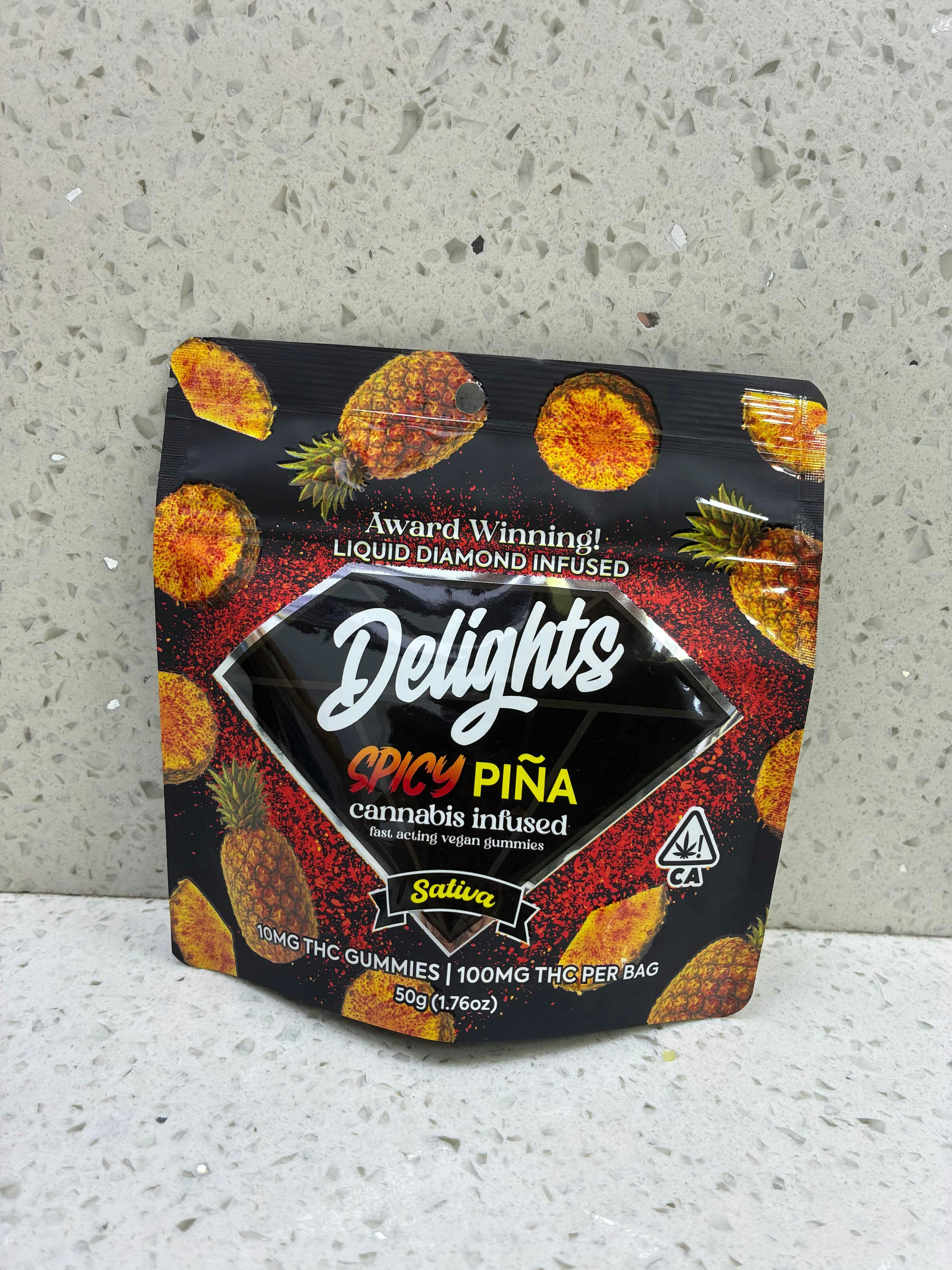 Delights - Spicy Pina Gummies 100mg