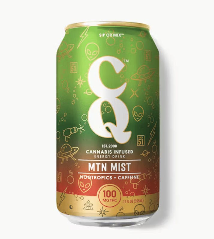 CQ Drinks: Mountain Mist (12oz) - 100mg Per Can