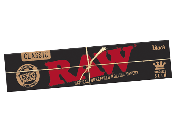 RAW - Classic Black - King Sized Slim