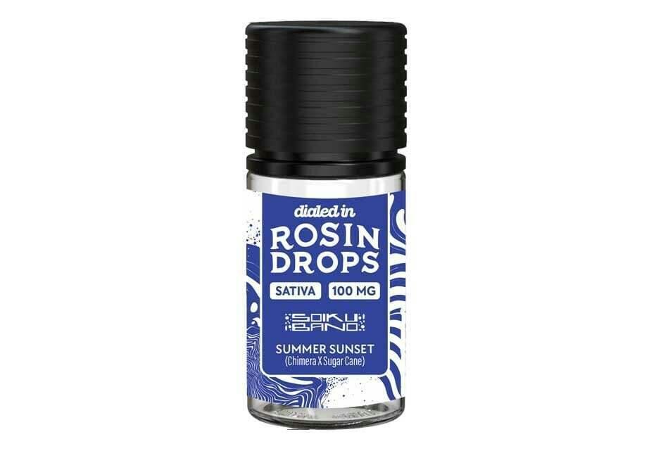 Crash Glow (I) - 100mg Rosin Drops - Dialed In