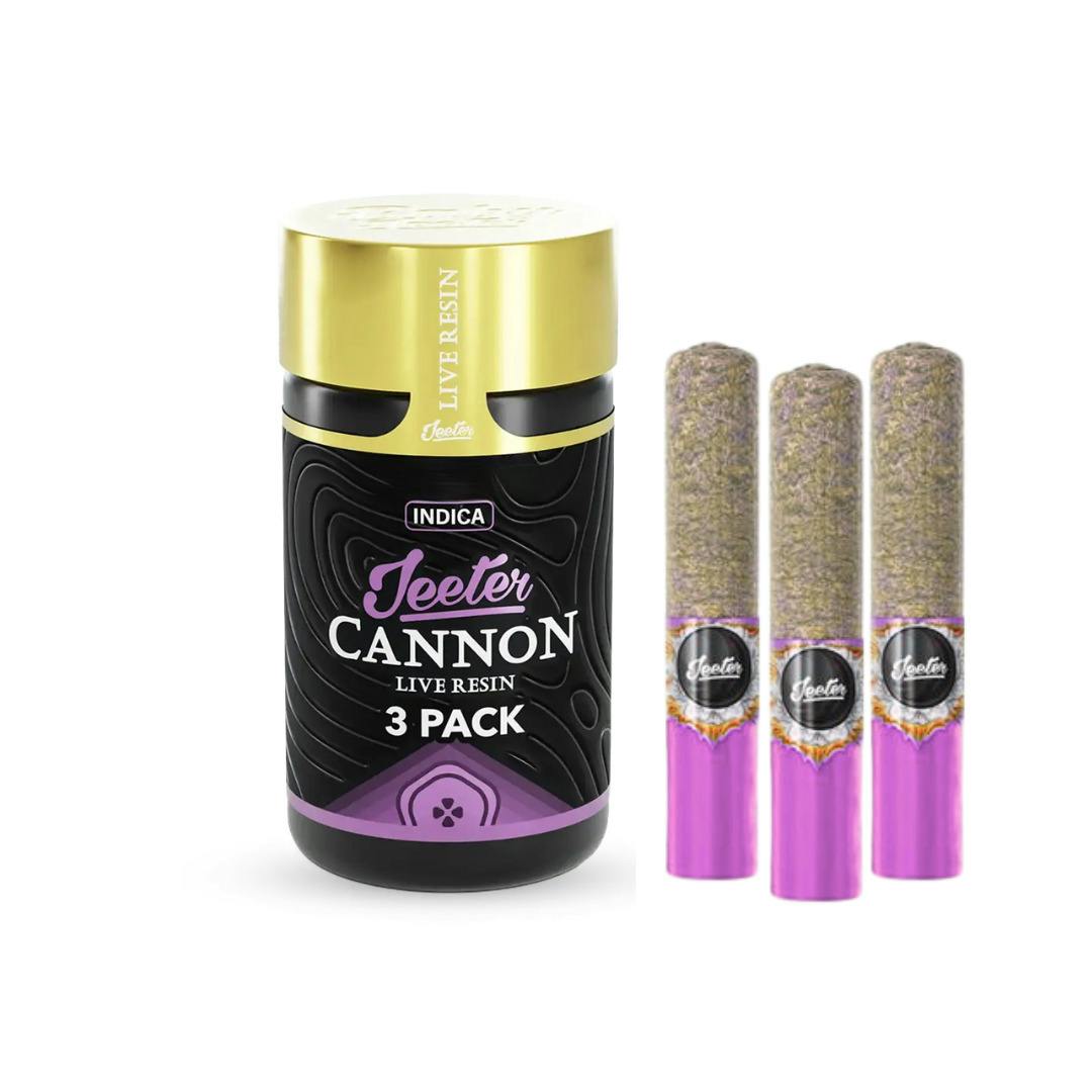 Jeeter | Ice Cream Cake Live Resin Infused Cannons | 3x0.5g