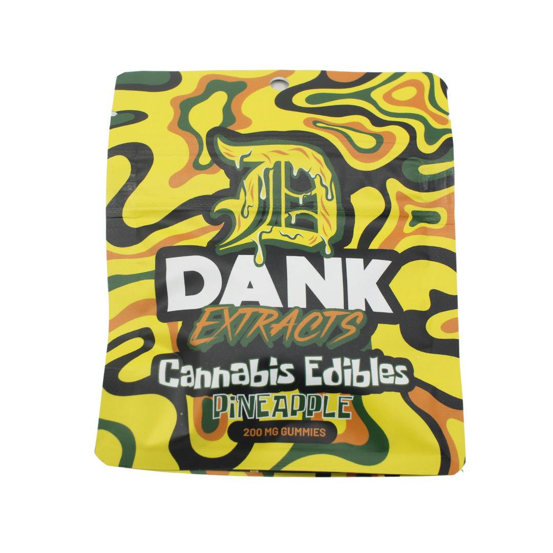 Dank Extracts | Pineapple Gummies | 8x25mg