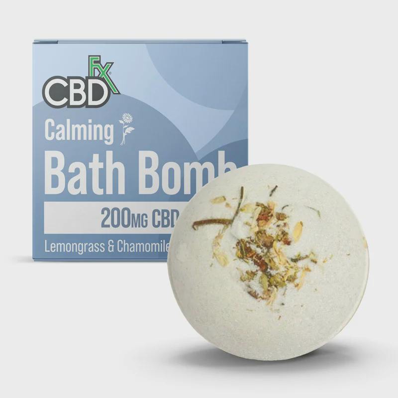 CBD FX Bath Bomb Lemongrass & Chamomile at Grizzly Pine