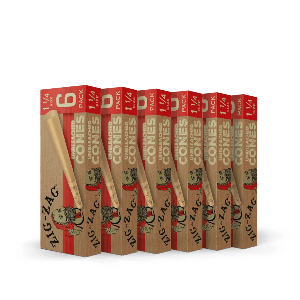 Zig Zag 6 pk 1 1/4 Cones