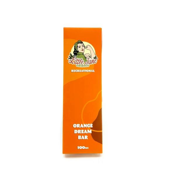 Little Jane Orange Dream White Chocolate Bar