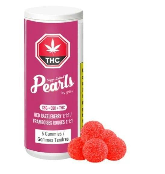 RED Razzleberry CBG/CBD/THC Pearls
