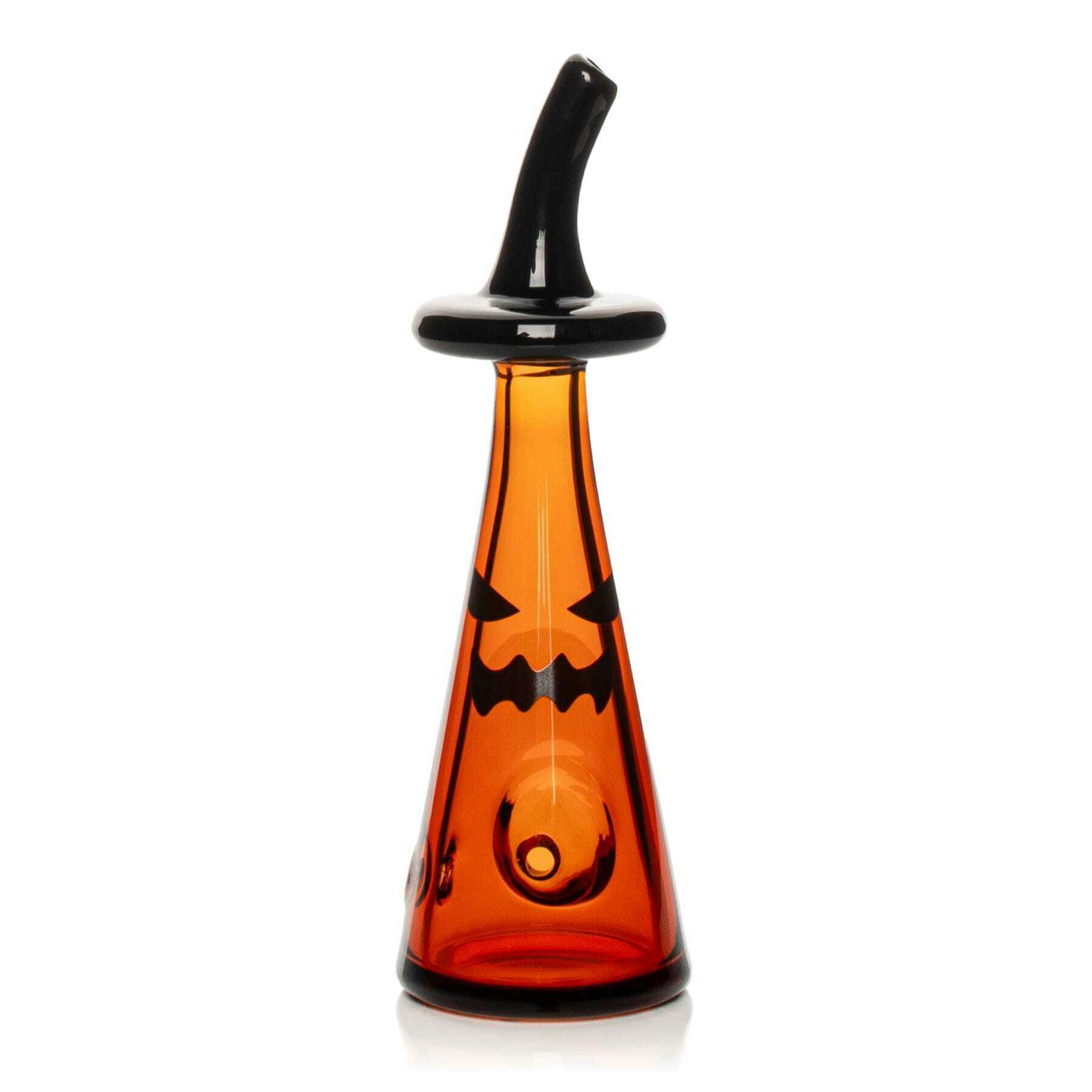 Red Eye Glass 5" Halloween Jack Hand Pipe