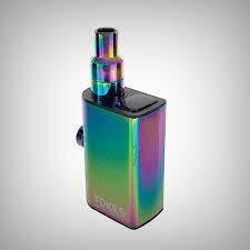 Dual Use Wax Vaporizer w/14mm Male Adapter - Rainbow