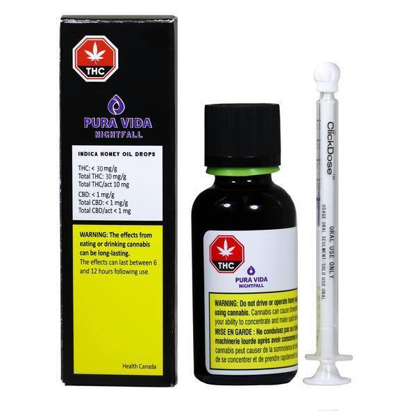 Nightfall Indica Honey Oil Drops 30