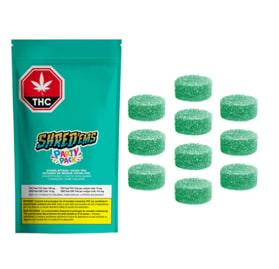 Shred'ems Shark Attack Max10 PCK THC Sativa Chews 10 X 10mg