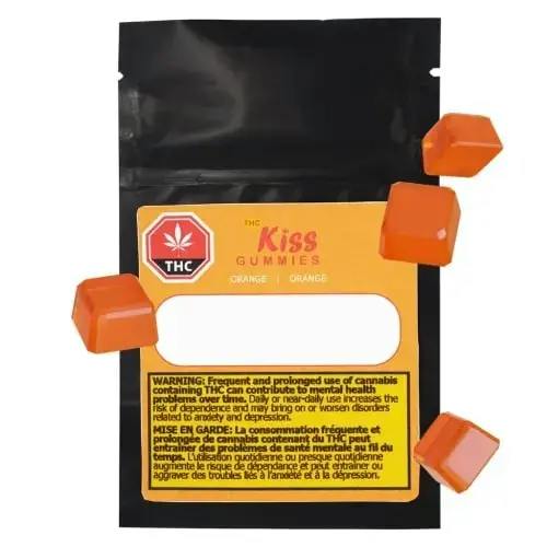 THC Kiss Orange Gummies