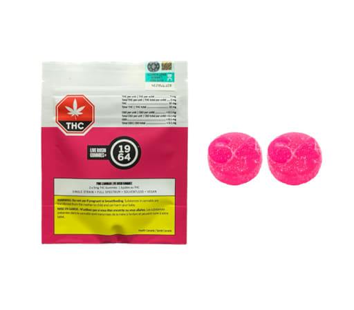Pink Lemonade Live Rosin Gummies