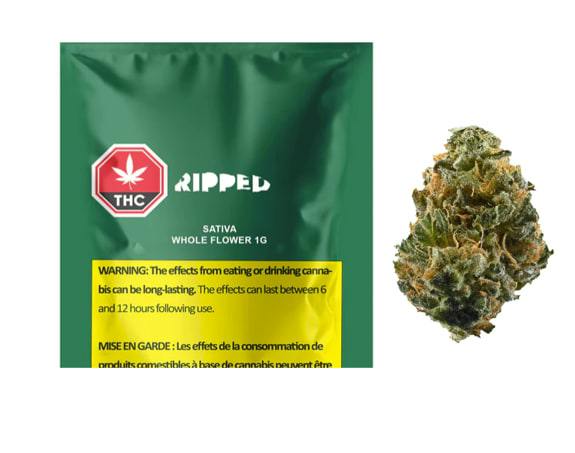 Ripped Sativa Dried Flower 1G