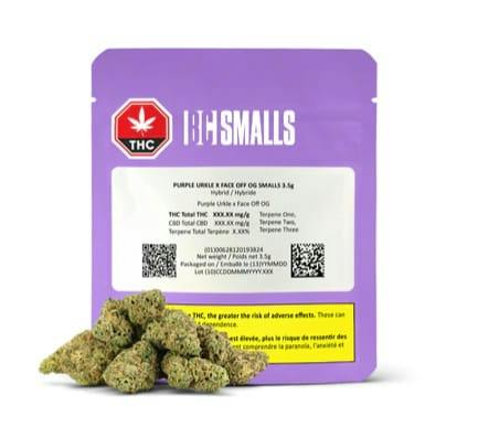 Purple Urkle X Face Off OG Smalls 3.5G