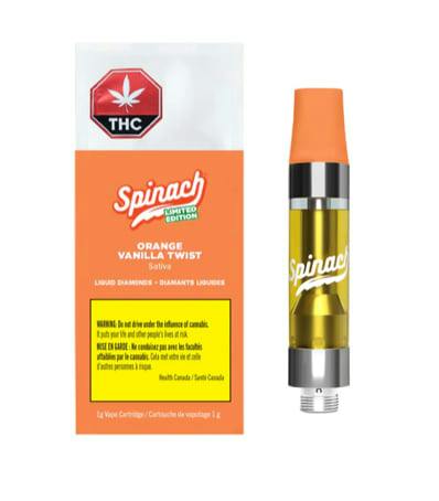 Orange Vanilla Twist Liquid Diamonds BLD Vape Cart LTO 1G