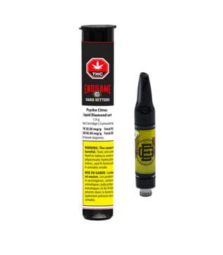 Hard Hitters - Psycho Citrus Liquid Diamond Cart 1G