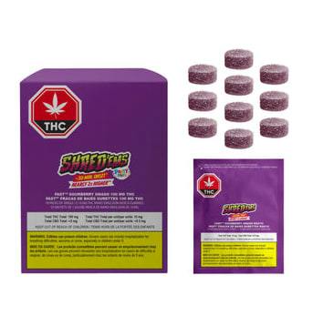 Fast Sourberry Smash THC 100 Pack
