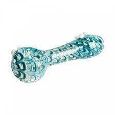 4.5" Teal Solid Colour Spoon