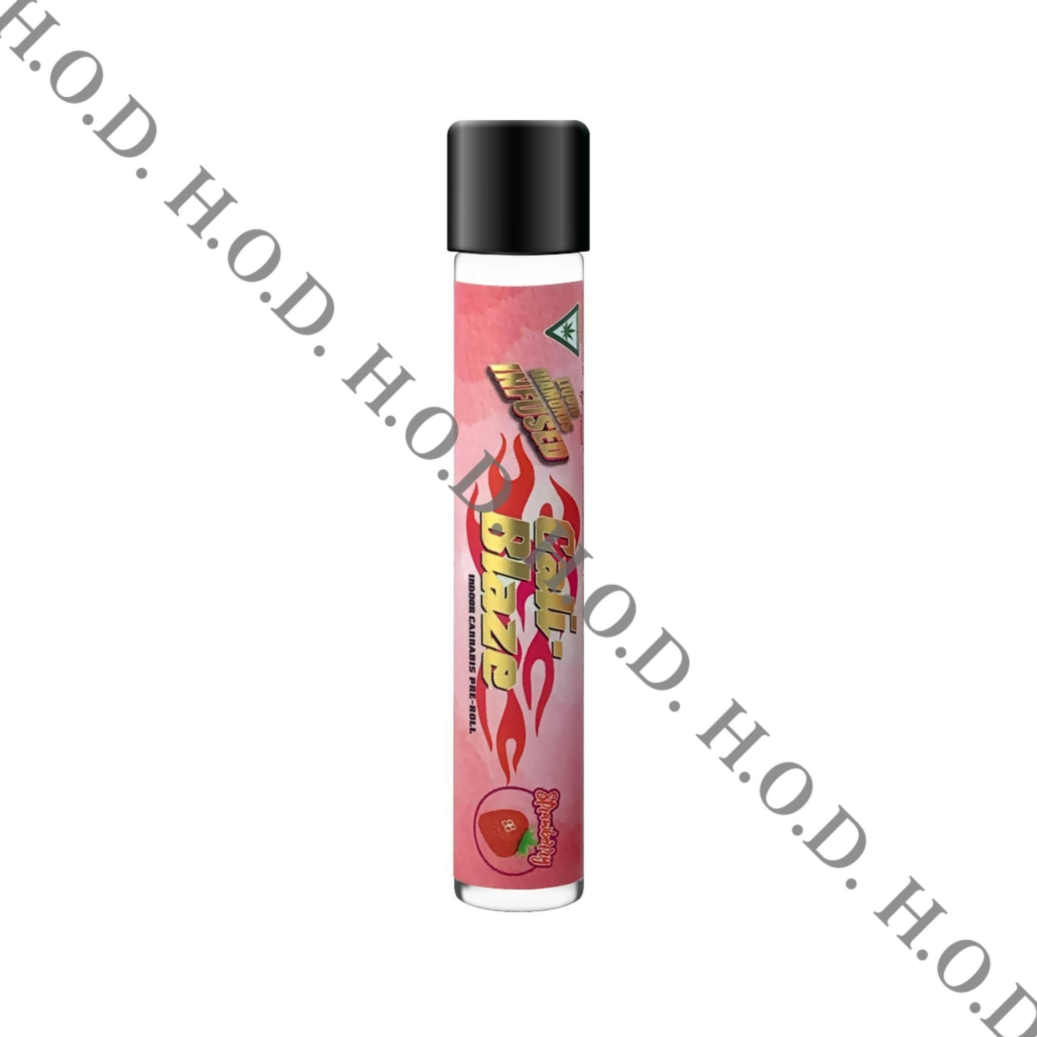 Cali-Blaze Strawberry Infused Pre-Roll