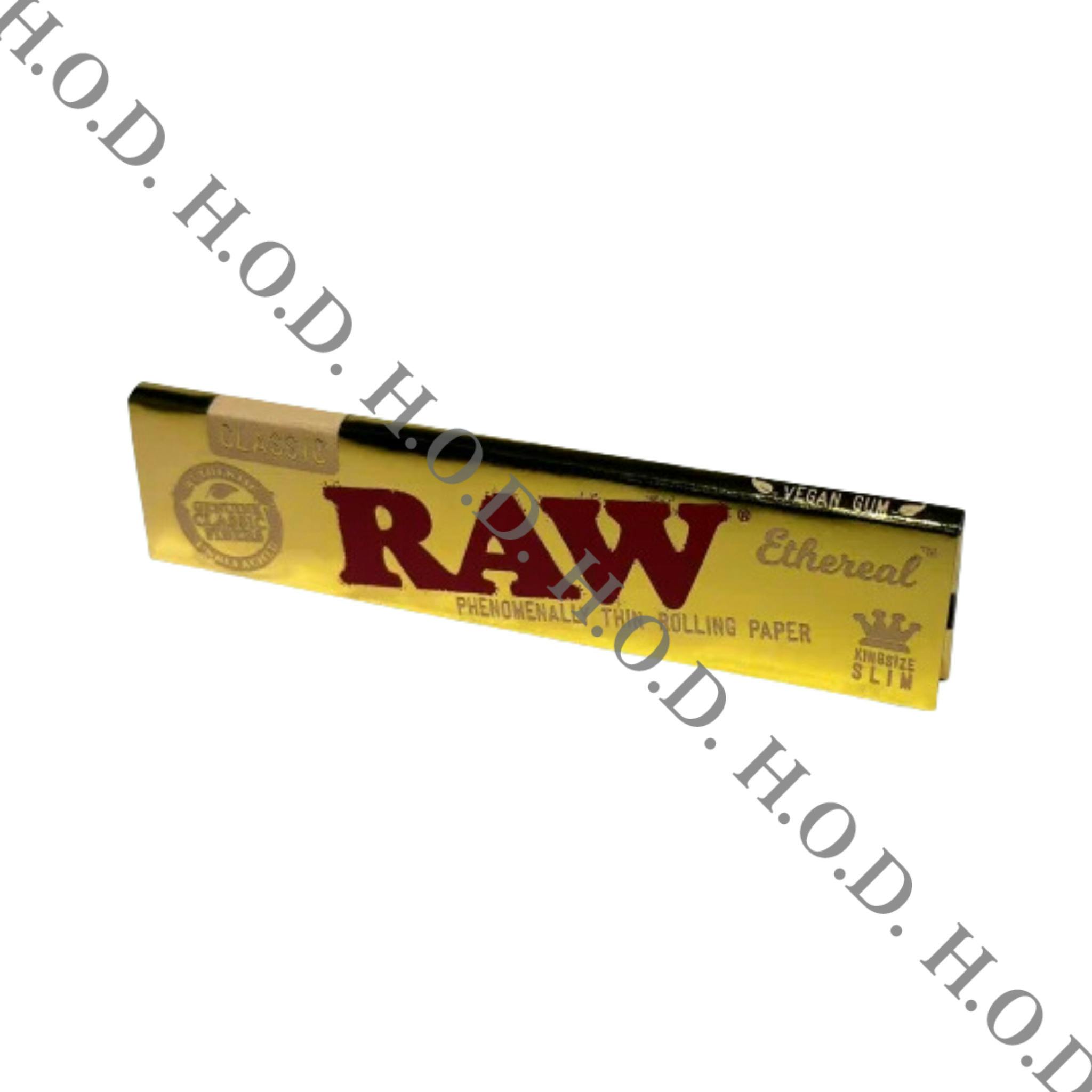 Raw Gold Ethereal King Size Rolling Papers