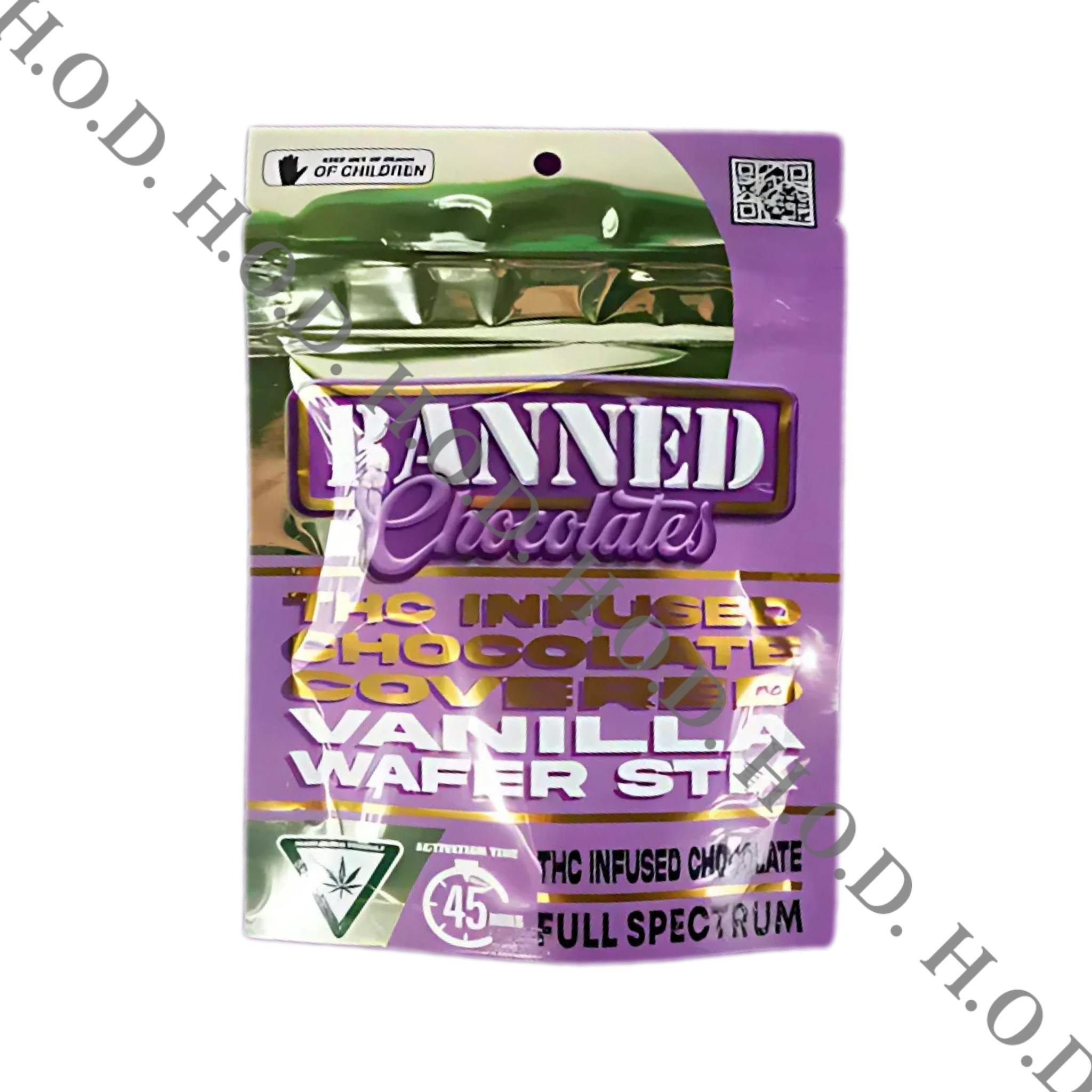 Banned Chocolate Covered Vanilla Wafer Stix