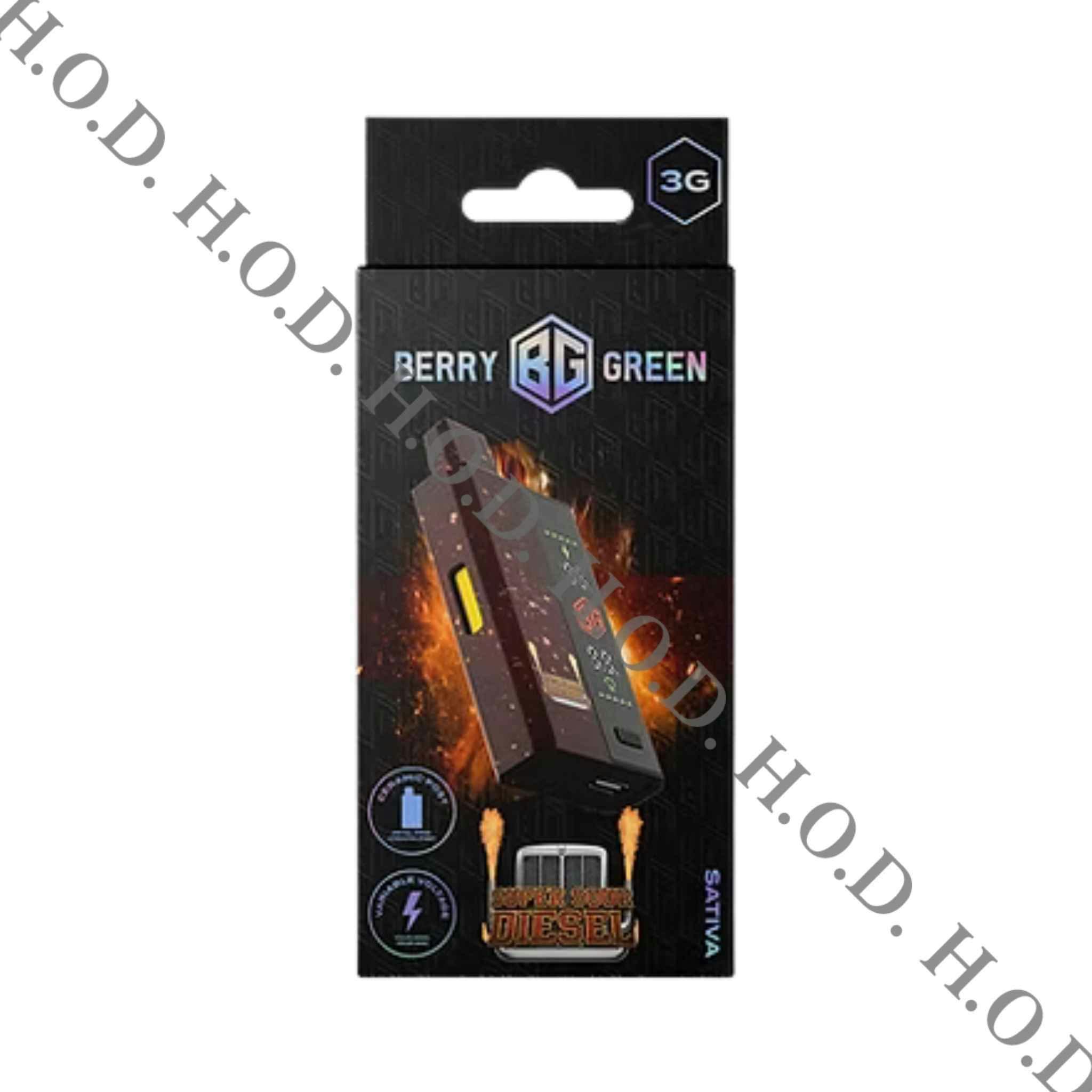 Berry Green Super Sour Diesel Disposable