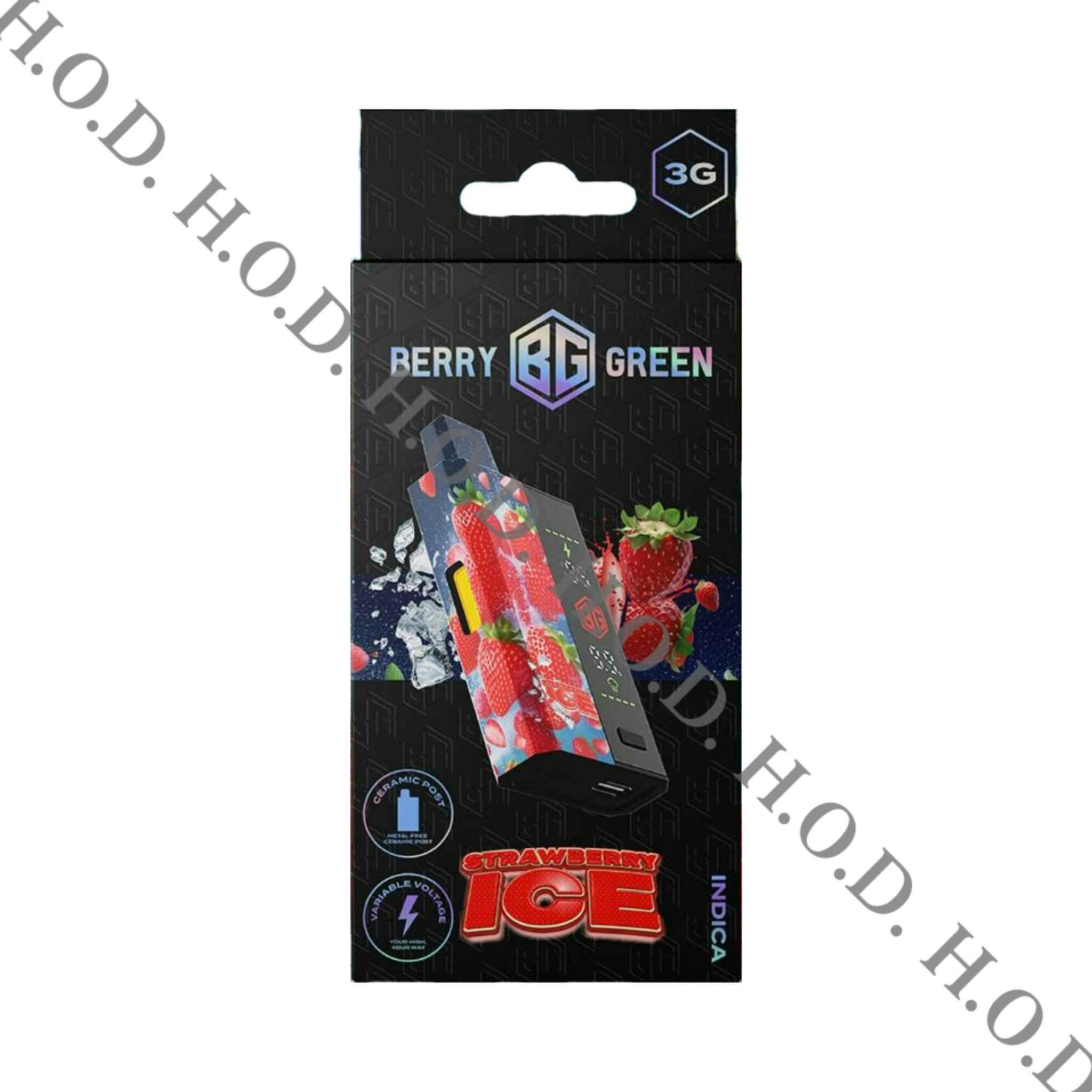 Berry Green Strawberry Ice Disposable