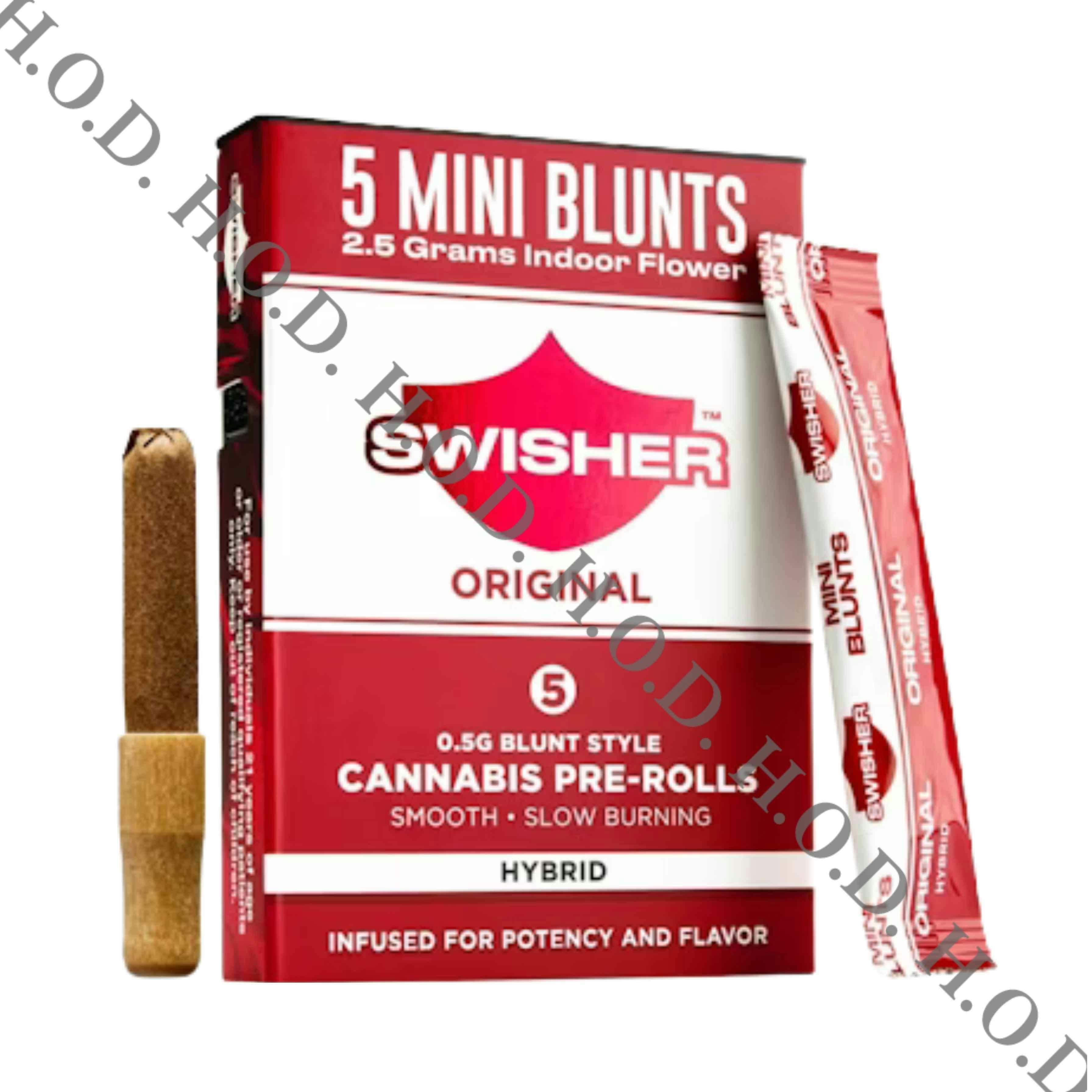 Swisher Original Infused Blunt .5g 5 Pack