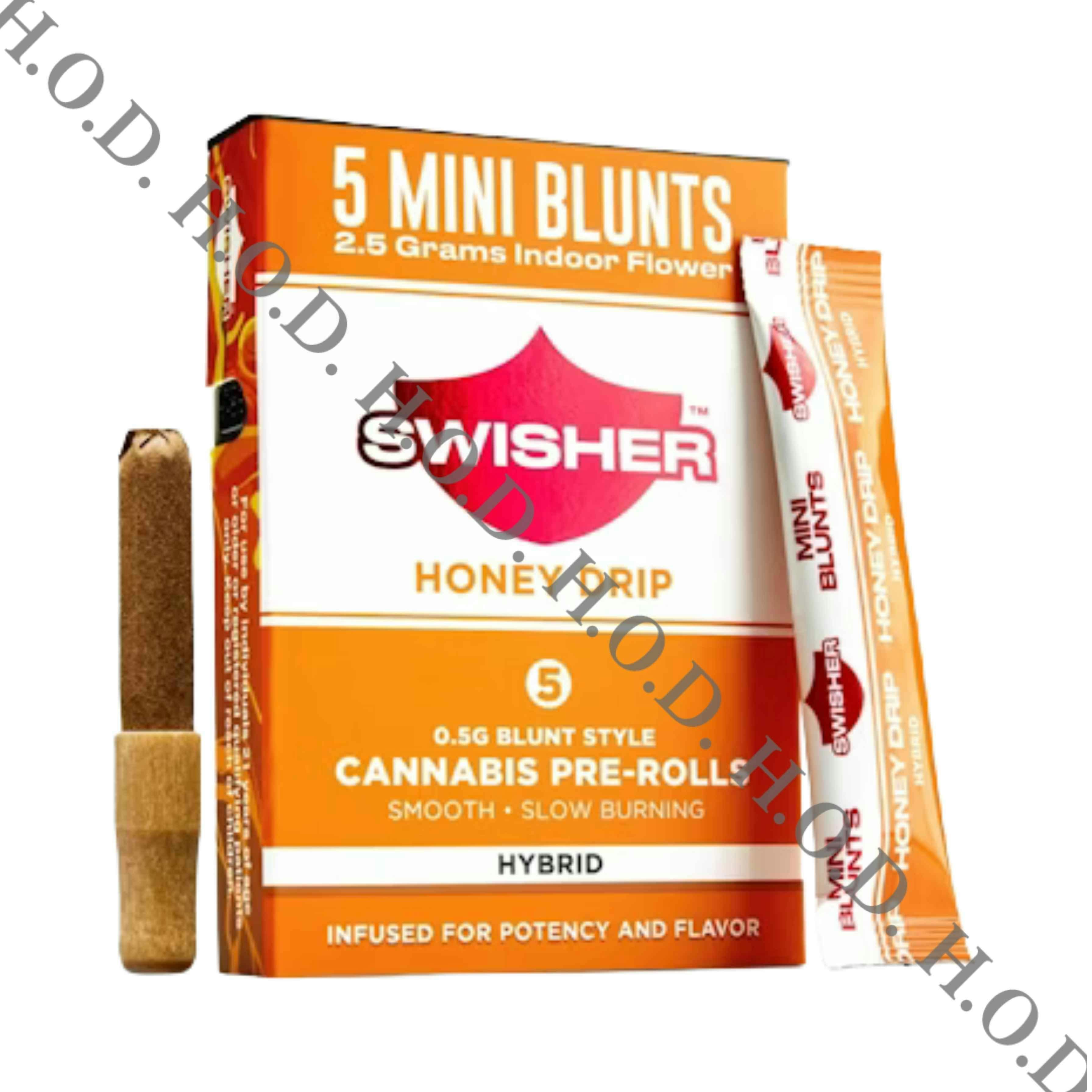 Swisher Honey Drip Infused Blunt .5g 5 Pack