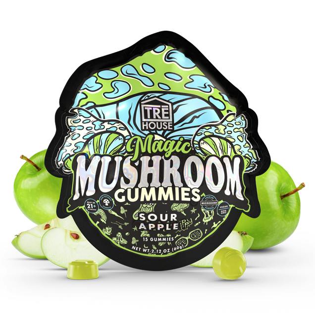 TRE House Magic Mushroom Gummies - Sour Cherry