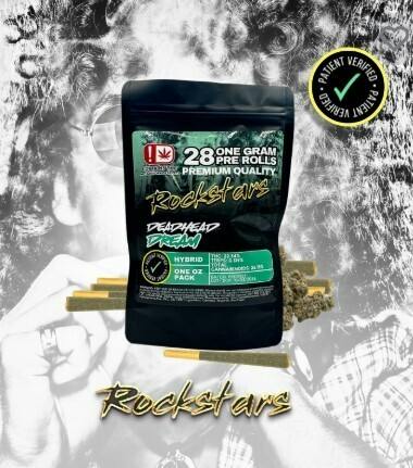 Rockstar - PreRoll Pack 28g - Rainbow Runtz (I)