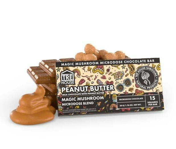 TRE House Magic Mushroom Chocolate - XTRA STRENGTH CHOCOLATE BAR