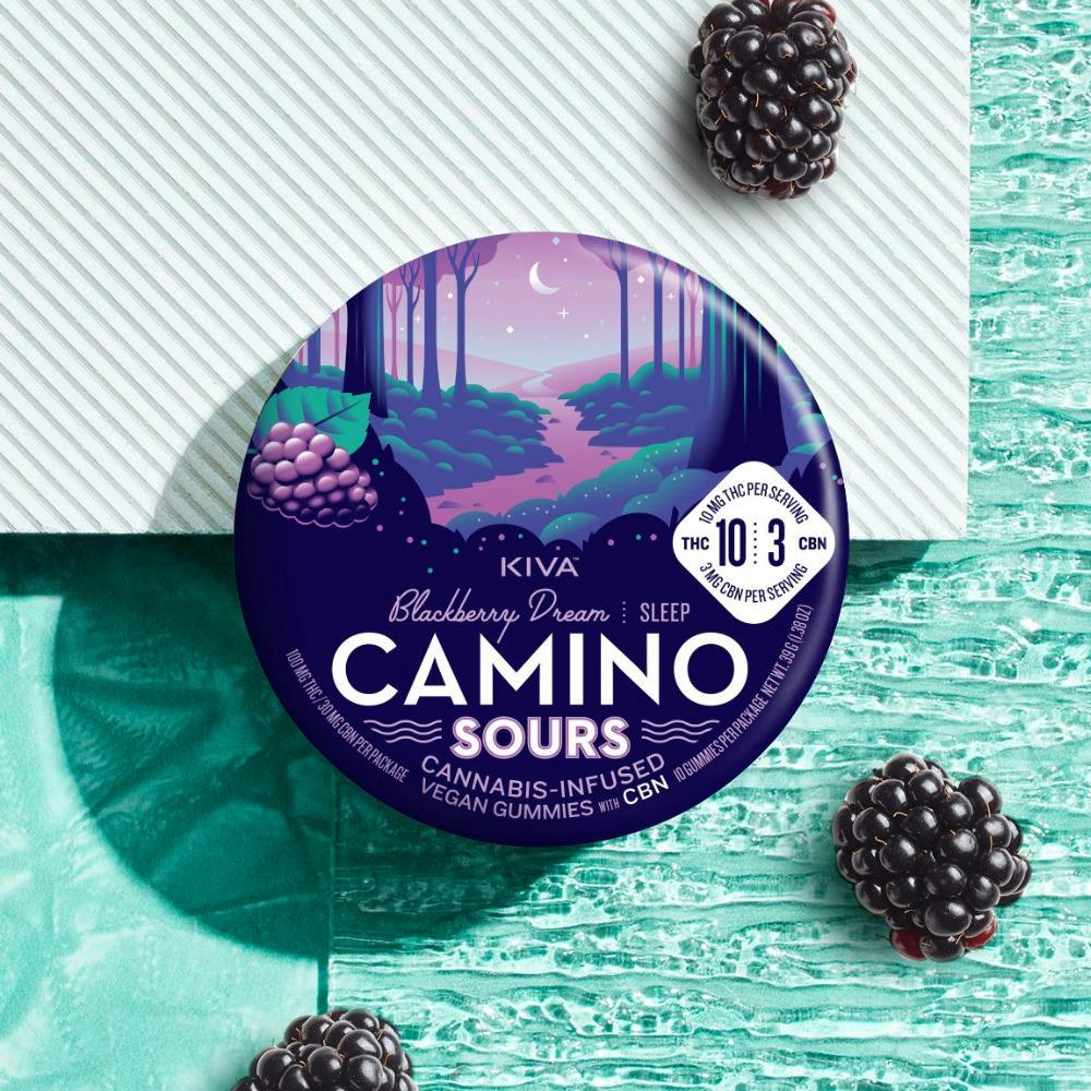 Camino - 200mg Gummy Sours - Blackberry Dream