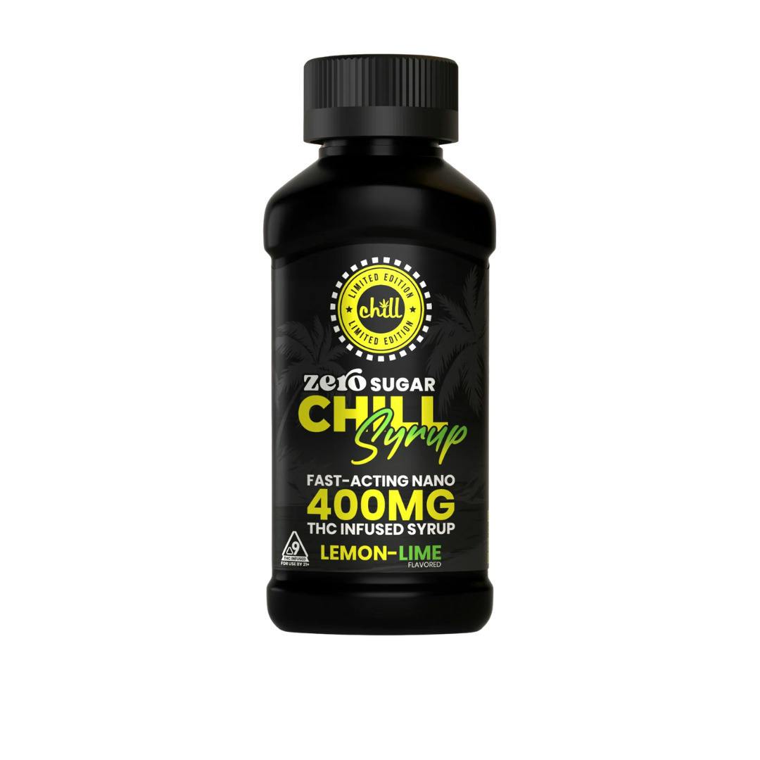 Lemon-Lime | ZERO Sugar 200mg THC Syrup | Chill Medicated | REC