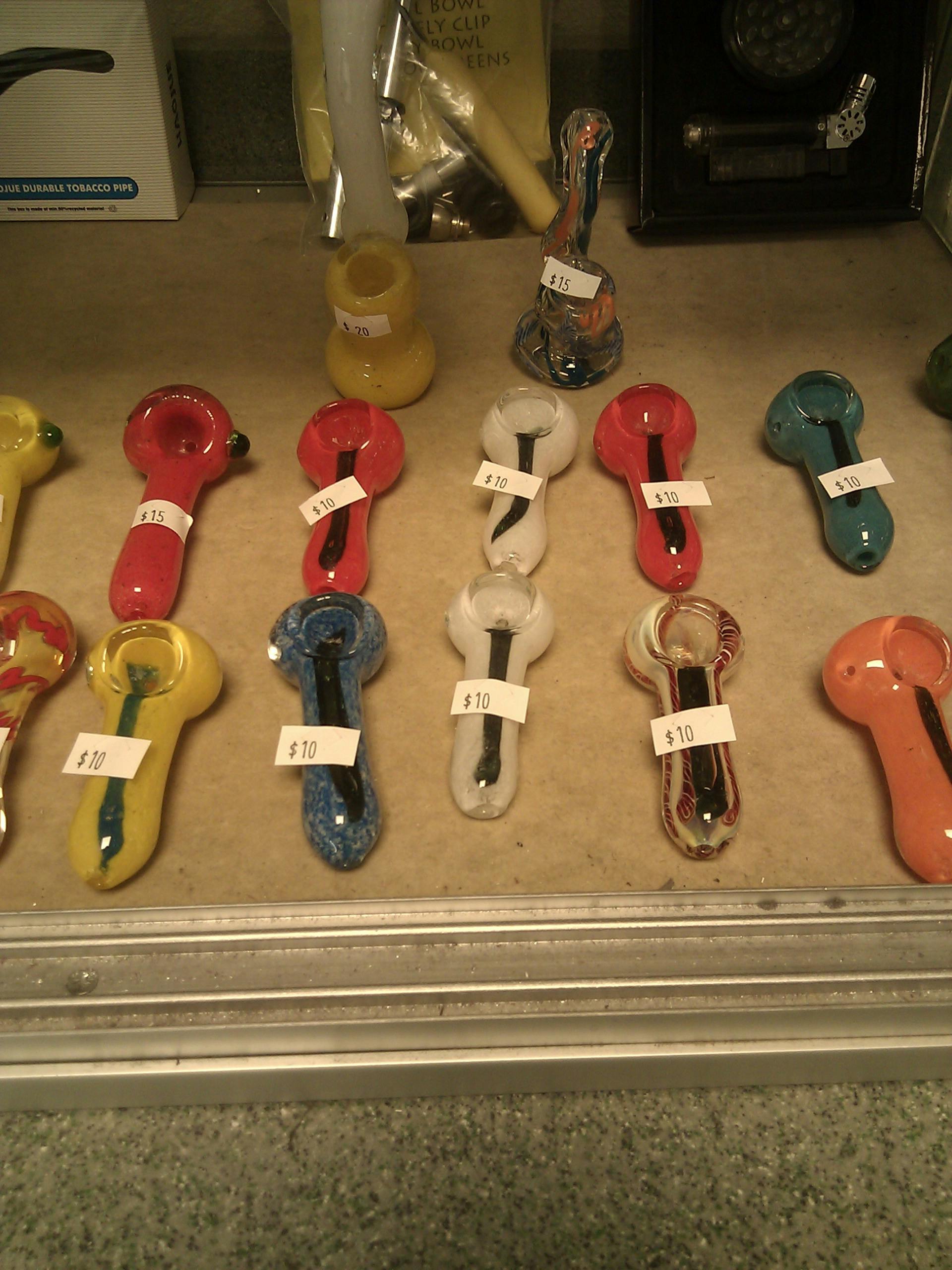 Large Glass Pipes