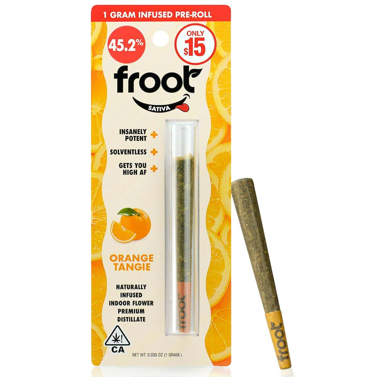 Froot — Orange Tangie 1-gram